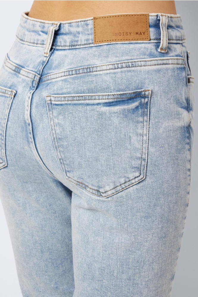 NMMONI HW ST ANK JEANS AZ359LB NEW 27029555 LIGHT BLUE DENIM